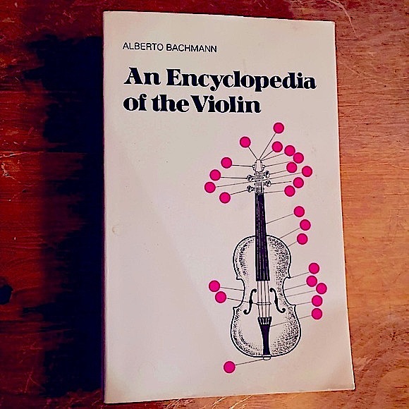 Vintage Other - Book VIOLIN ENCYCLOPEDIA Paperback by Alberto Bachmann